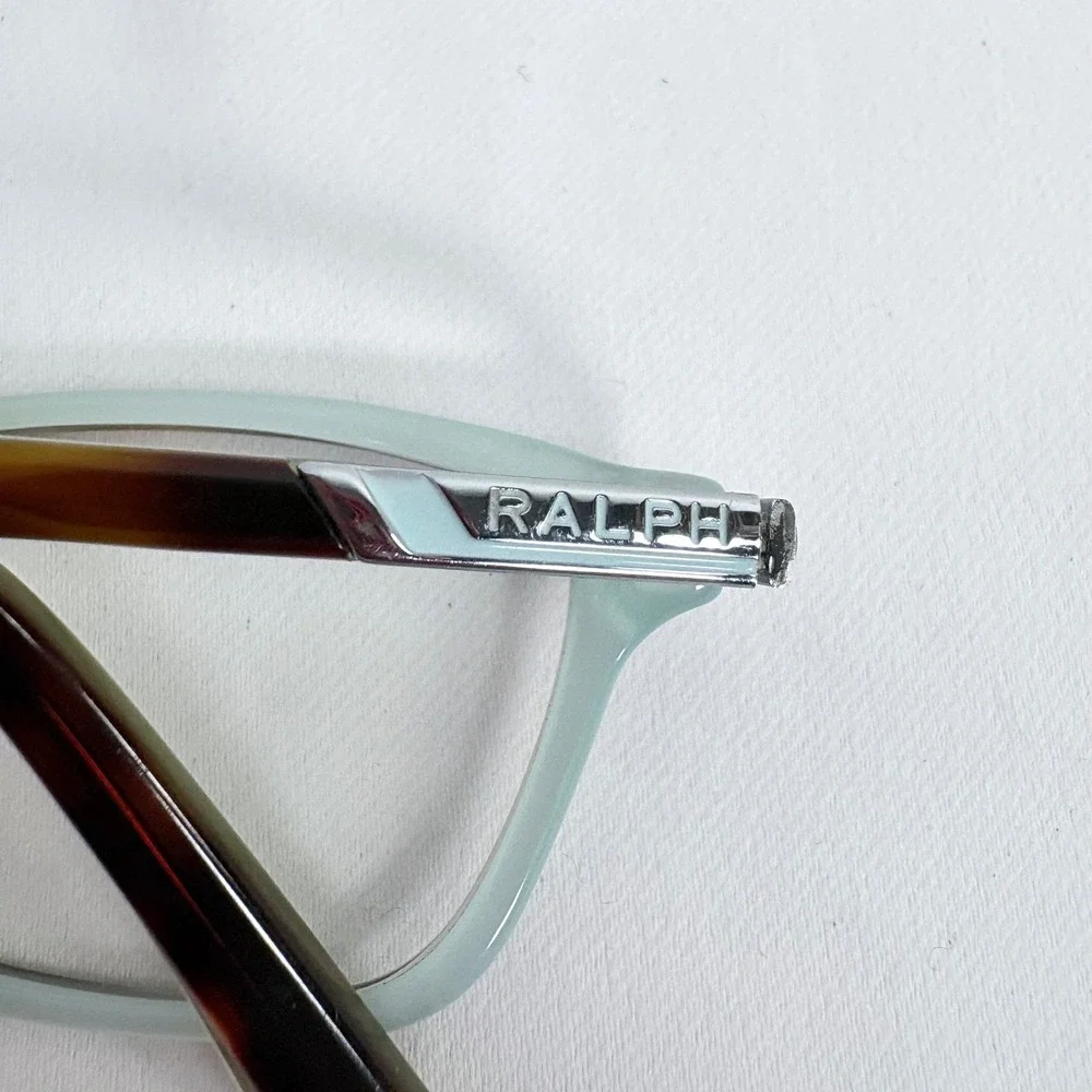 Ralph Lauren Eyeglasses RA7044 Tortoise Light Blue‎ Rectangular Frames Only 50mm